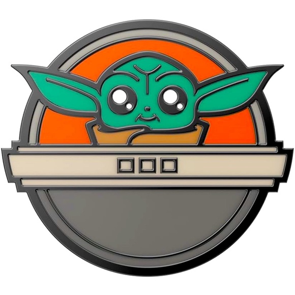 PopSockets Cell Phone Grip & Stand Licensed Star Wars Mandalorian Grogu Pod New - Picture 1 of 5
